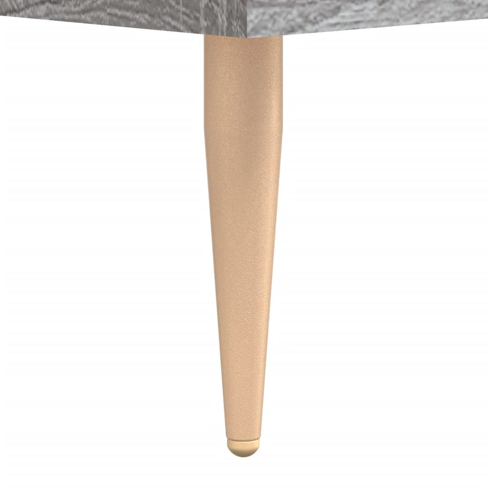 Nachtkastjes 2 st 40x35x47,5 cm bewerkt hout grijs sonoma eiken MeubelReus