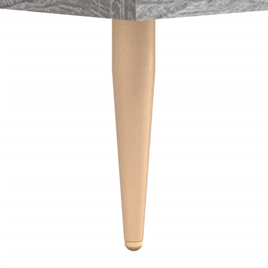 Nachtkastjes 2 st 40x35x47,5 cm bewerkt hout grijs sonoma eiken MeubelReus