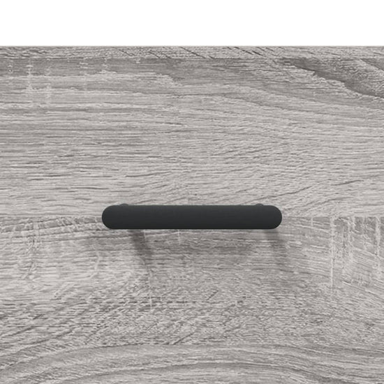 Nachtkastje 40x35x47,5 cm bewerkt hout grijs sonoma eikenkleur MeubelReus