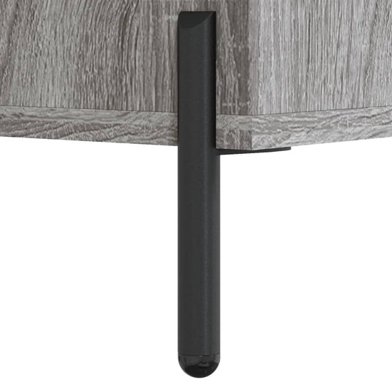 Nachtkastjes 2 st 40x35x47,5 cm bewerkt hout grijs sonoma eiken MeubelReus
