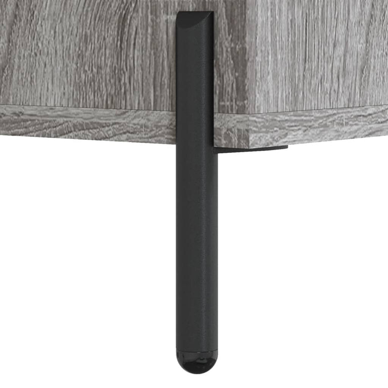 Nachtkastjes 2 st 40x35x47,5 cm bewerkt hout grijs sonoma eiken MeubelReus