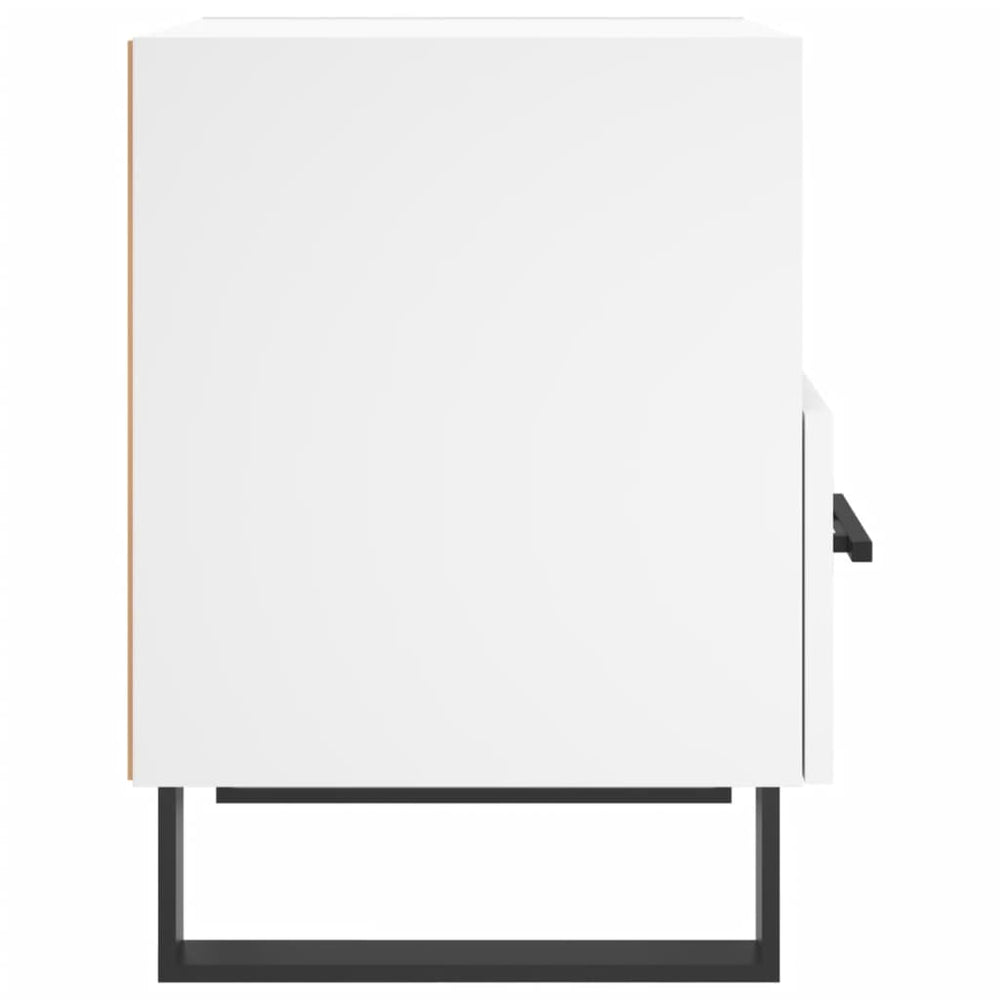 Nachtkastjes 2 st 40x35x47,5 cm bewerkt hout wit MeubelReus