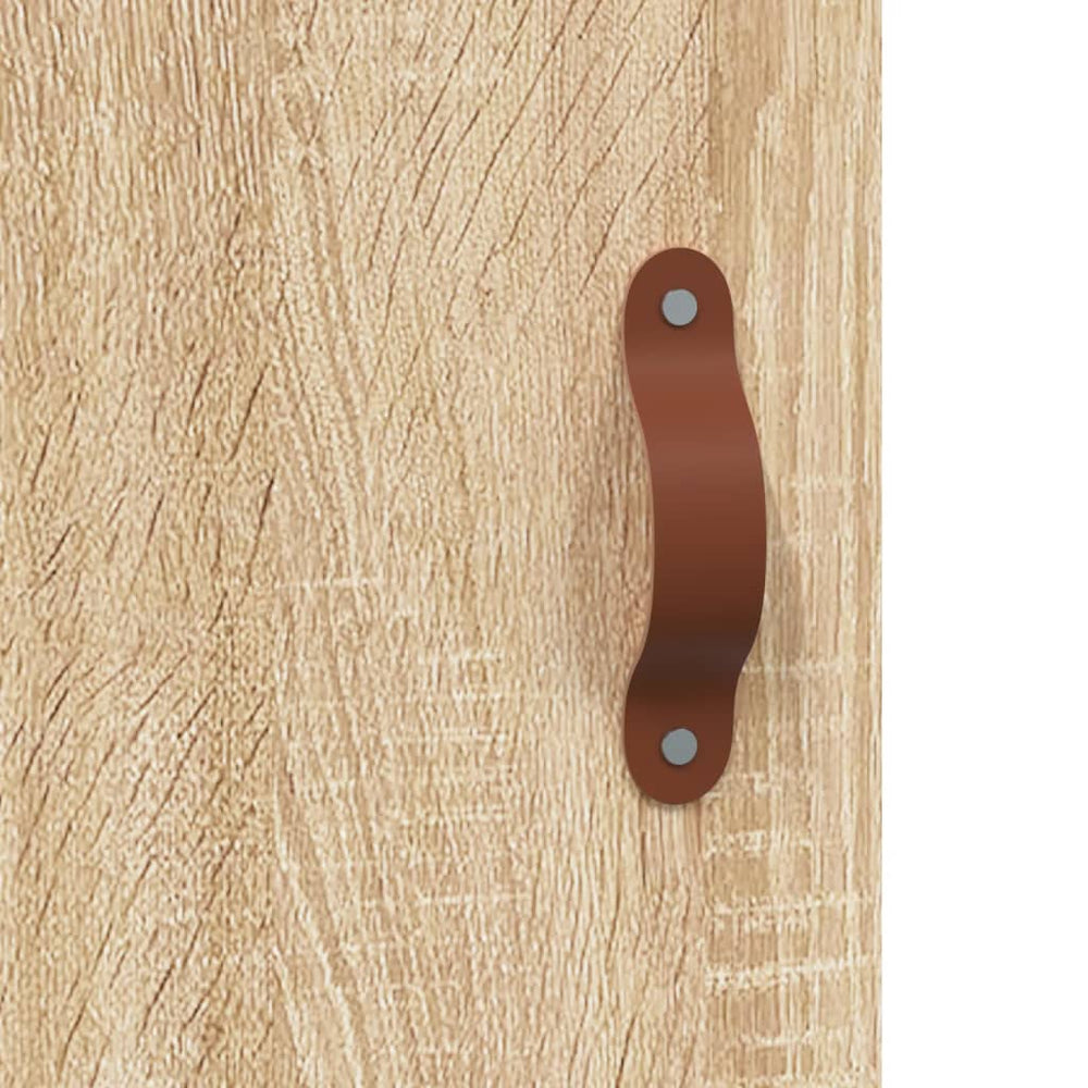 Nachtkastjes 2 st 40x40x50 cm bewerkt hout sonoma eikenkleurig MeubelReus