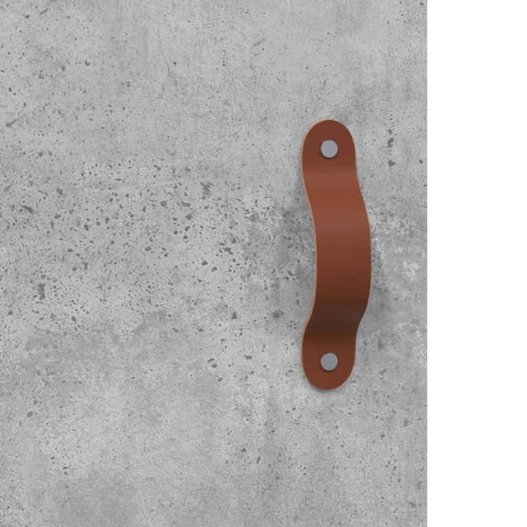 Nachtkastjes 2 st 40x40x50 cm bewerkt hout betongrijs MeubelReus