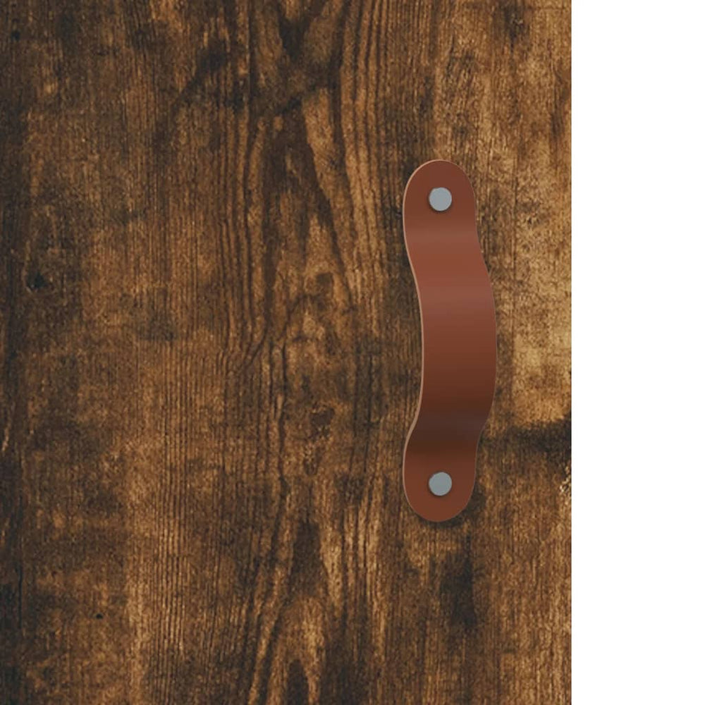 Nachtkastjes 2 st 40x40x50 cm bewerkt hout gerookt eikenkleurig MeubelReus