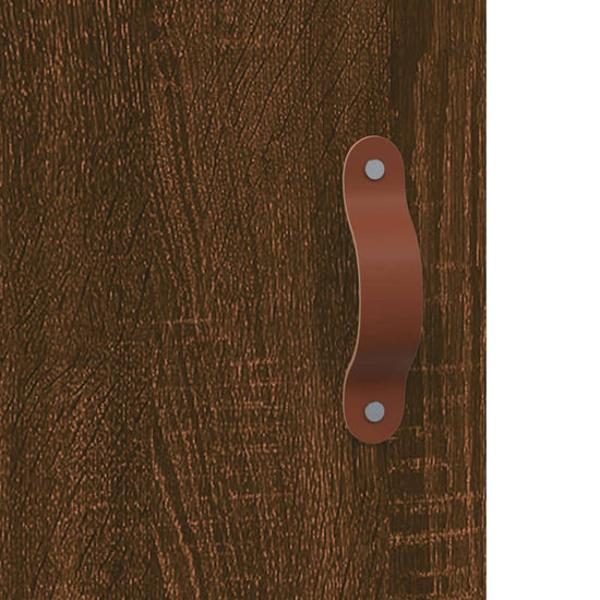 Nachtkastjes 2 st 40x40x50 cm bewerkt hout bruin eikenkleur MeubelReus