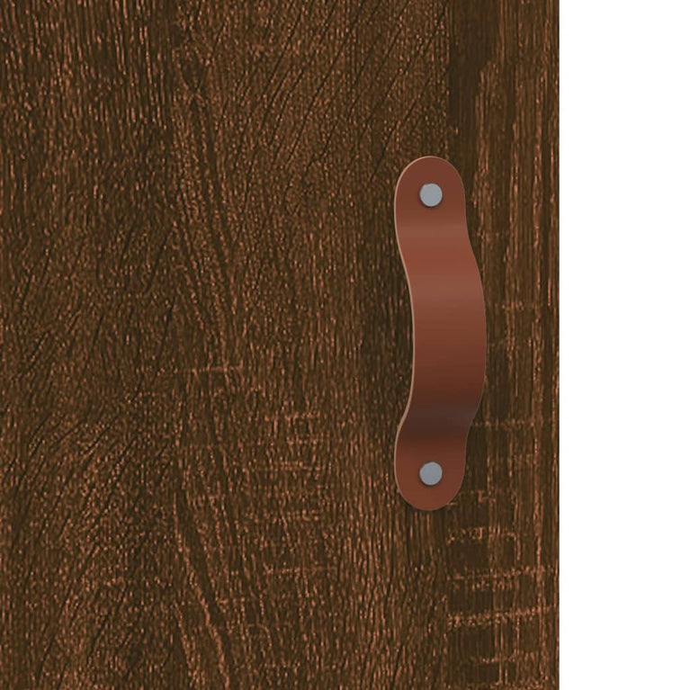 Nachtkastjes 2 st 40x40x50 cm bewerkt hout bruin eikenkleur MeubelReus