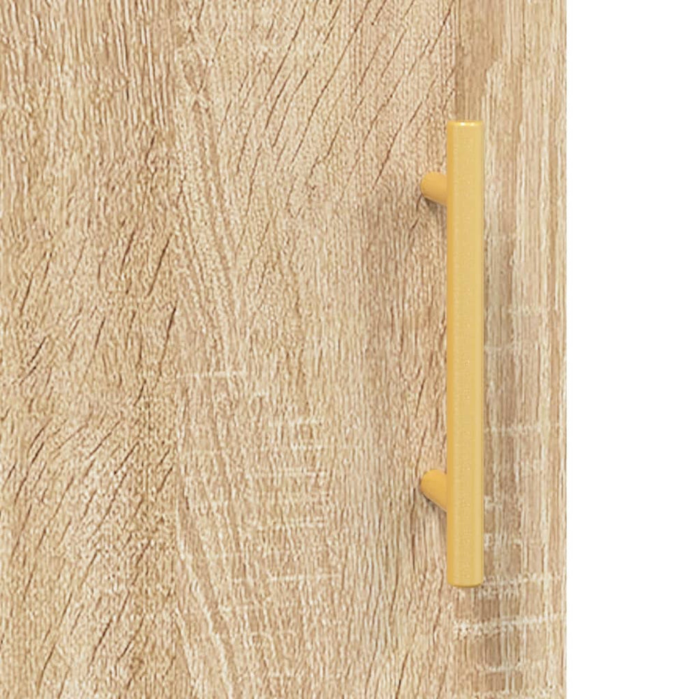Nachtkastjes 2 st 40x40x50 cm bewerkt hout sonoma eikenkleurig MeubelReus