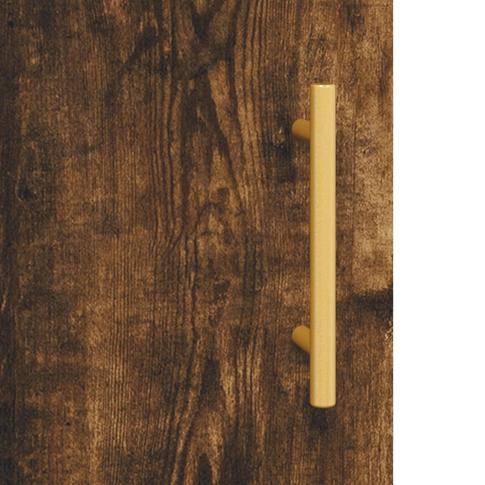 Nachtkastjes 2 st 40x40x50 cm bewerkt hout gerookt eikenkleurig MeubelReus