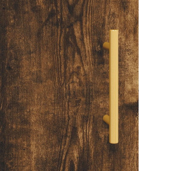 Nachtkastjes 2 st 40x40x50 cm bewerkt hout gerookt eikenkleurig MeubelReus