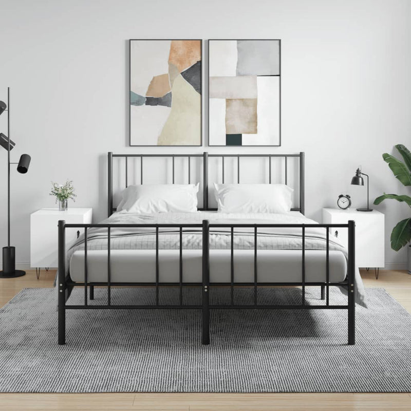 Nachtkastjes 2 st 40x40x50 cm bewerkt hout hoogglans wit MeubelReus