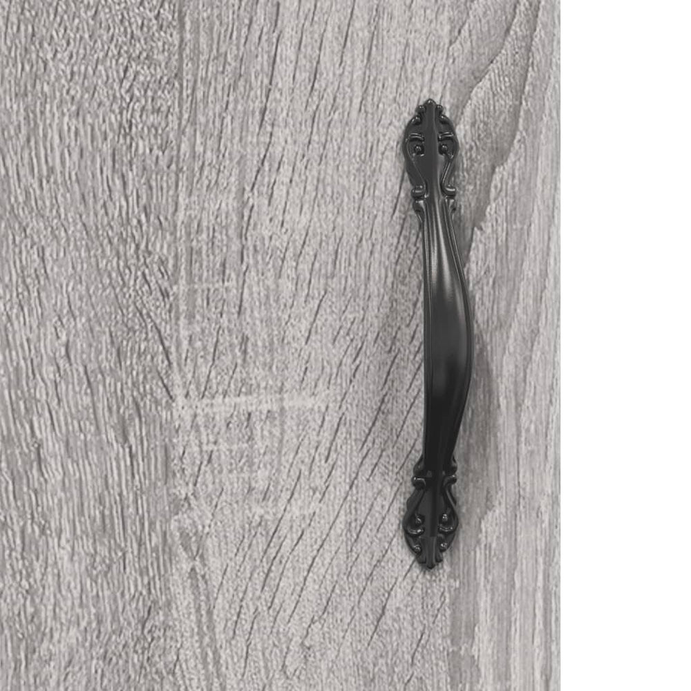 Nachtkastjes 2 st 40x40x50 cm bewerkt hout grijs sonoma eiken MeubelReus