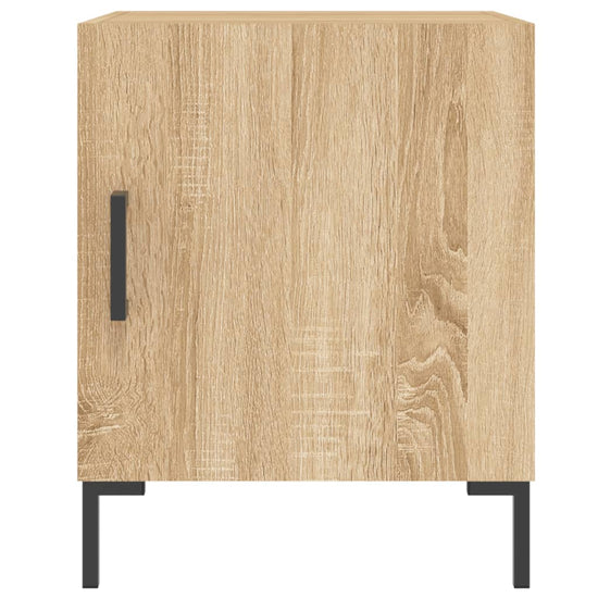 Nachtkastjes 2 st 40x40x50 cm bewerkt hout sonoma eikenkleurig MeubelReus