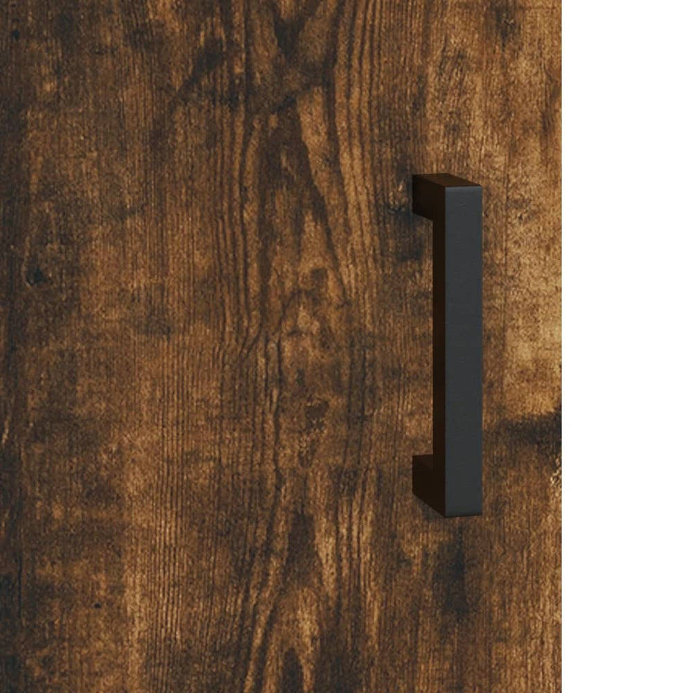 Nachtkastjes 2 st 40x40x50 cm bewerkt hout gerookt eikenkleurig MeubelReus