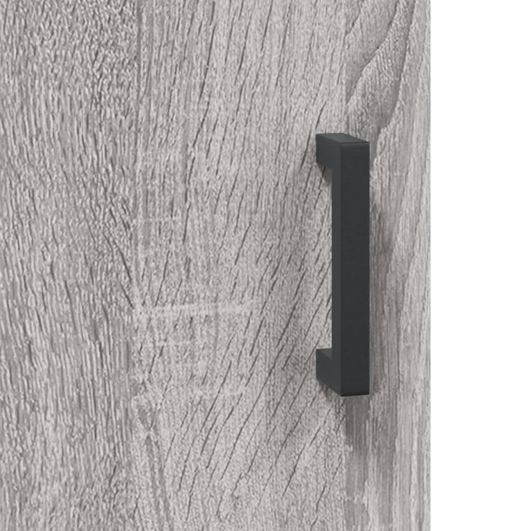 Nachtkastje 40x40x50 cm bewerkt hout grijs sonoma eikenkleurig MeubelReus