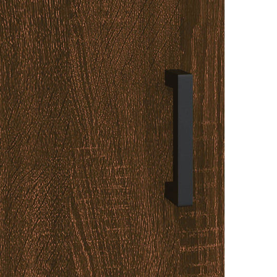 Nachtkastjes 2 st 40x40x50 cm bewerkt hout bruin eikenkleur MeubelReus