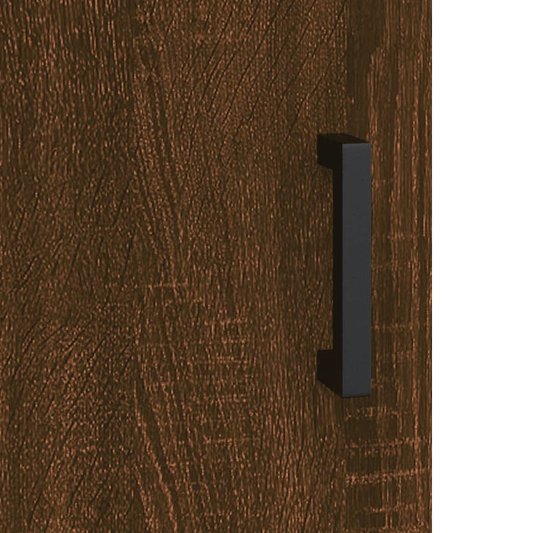 Nachtkastjes 2 st 40x40x50 cm bewerkt hout bruin eikenkleur MeubelReus