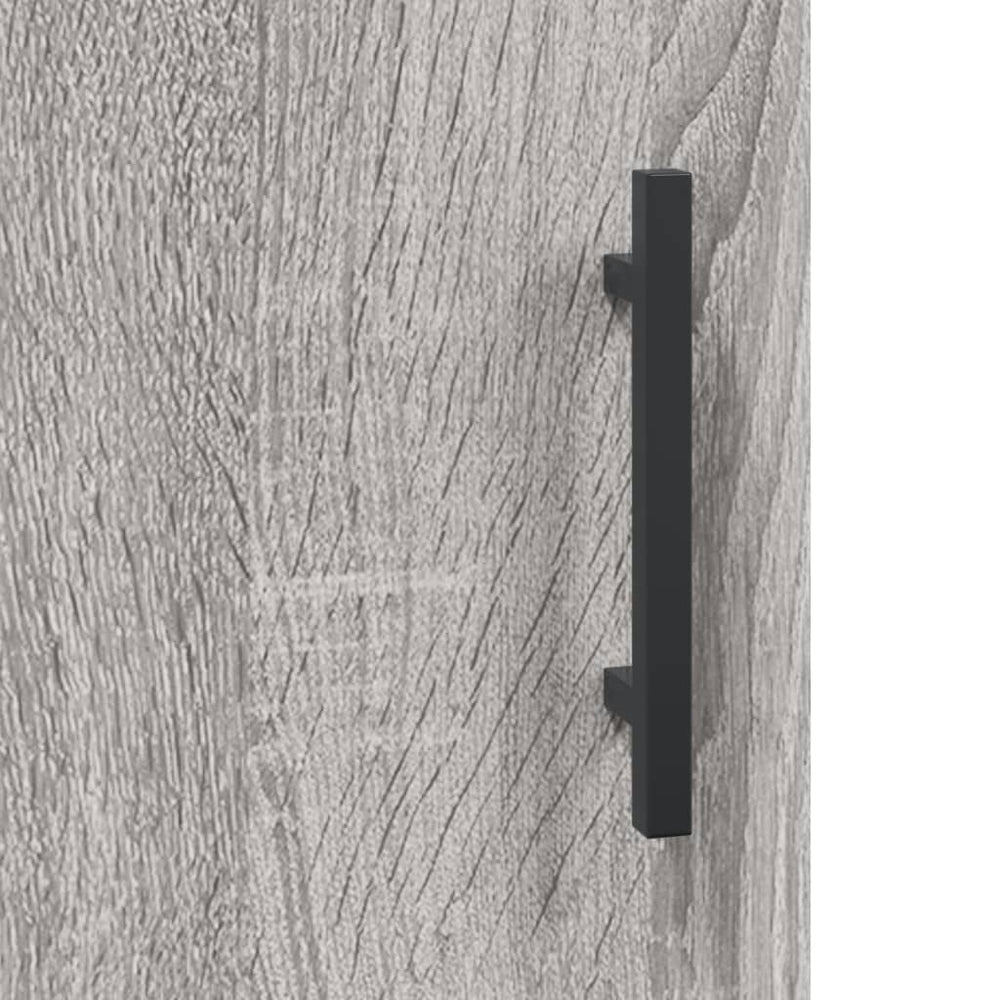 Nachtkastjes 2 st 40x40x50 cm bewerkt hout grijs sonoma eiken MeubelReus