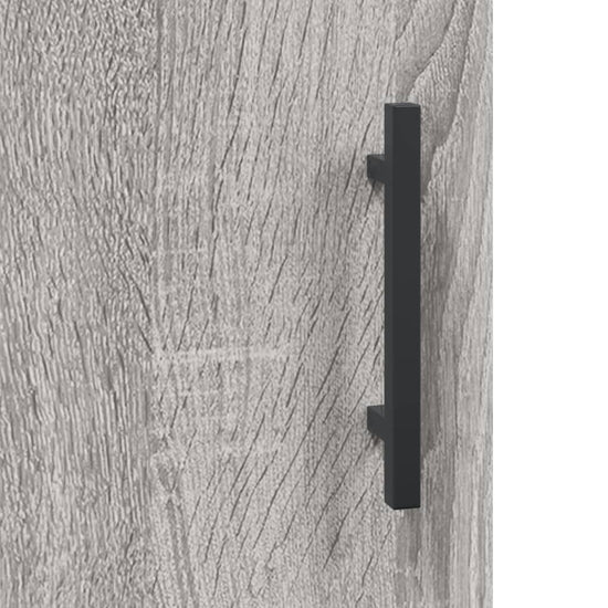 Nachtkastjes 2 st 40x40x50 cm bewerkt hout grijs sonoma eiken MeubelReus