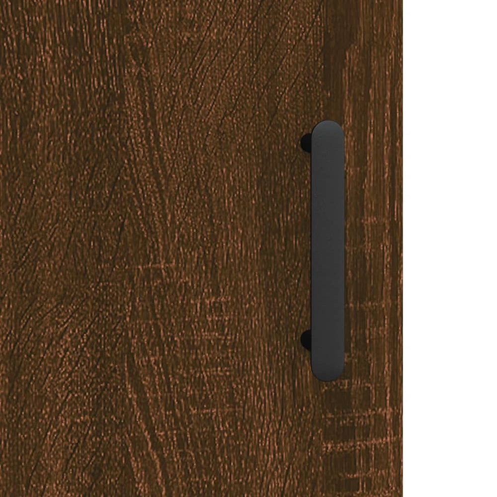 Nachtkastjes 2 st 40x40x50 cm bewerkt hout bruin eikenkleur MeubelReus