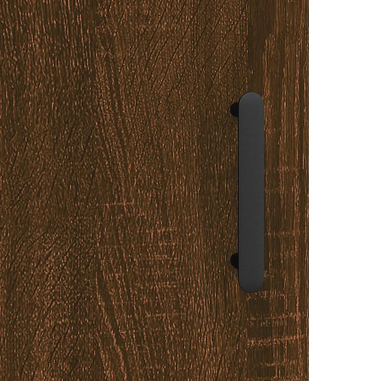 Nachtkastjes 2 st 40x40x50 cm bewerkt hout bruin eikenkleur MeubelReus