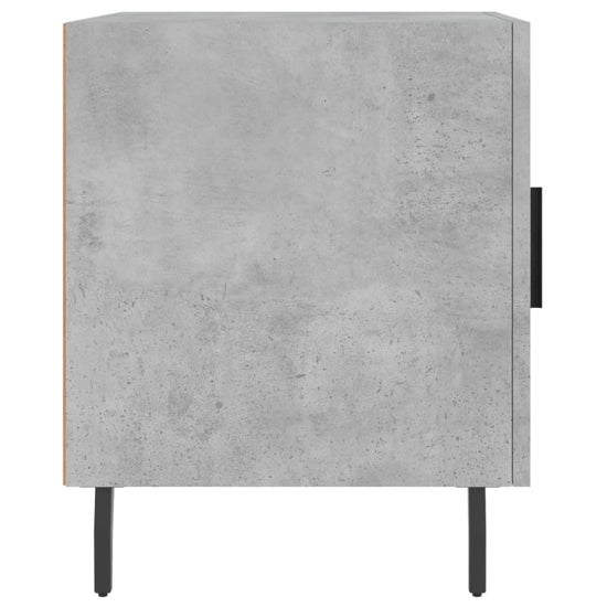 Nachtkastjes 2 st 40x40x50 cm bewerkt hout betongrijs MeubelReus