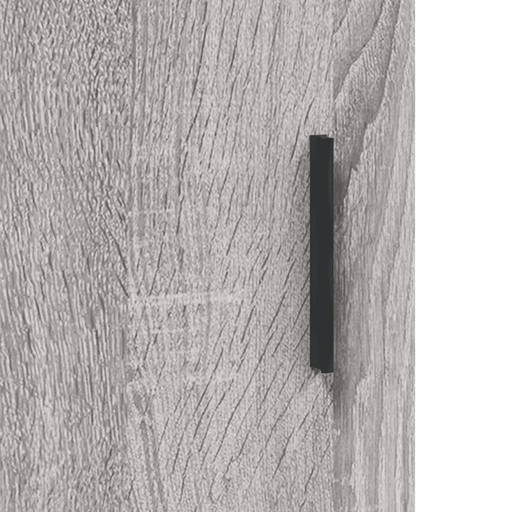 Nachtkastjes 2 st 40x40x50 cm bewerkt hout grijs sonoma eiken MeubelReus