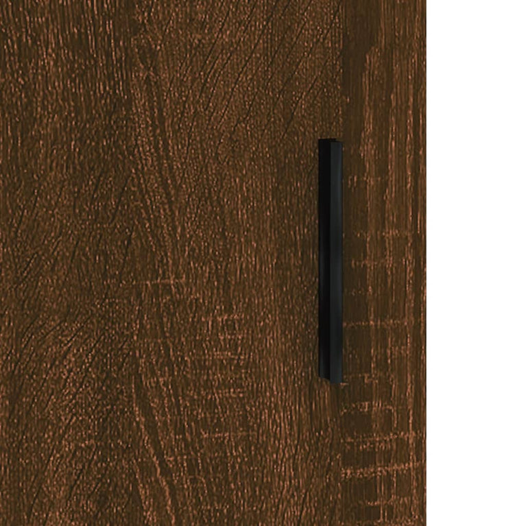 Nachtkastjes 2 st 40x40x50 cm bewerkt hout bruin eikenkleur MeubelReus