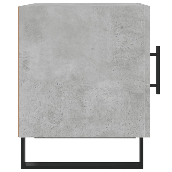 Nachtkastjes 2 st 40x40x50 cm bewerkt hout betongrijs MeubelReus