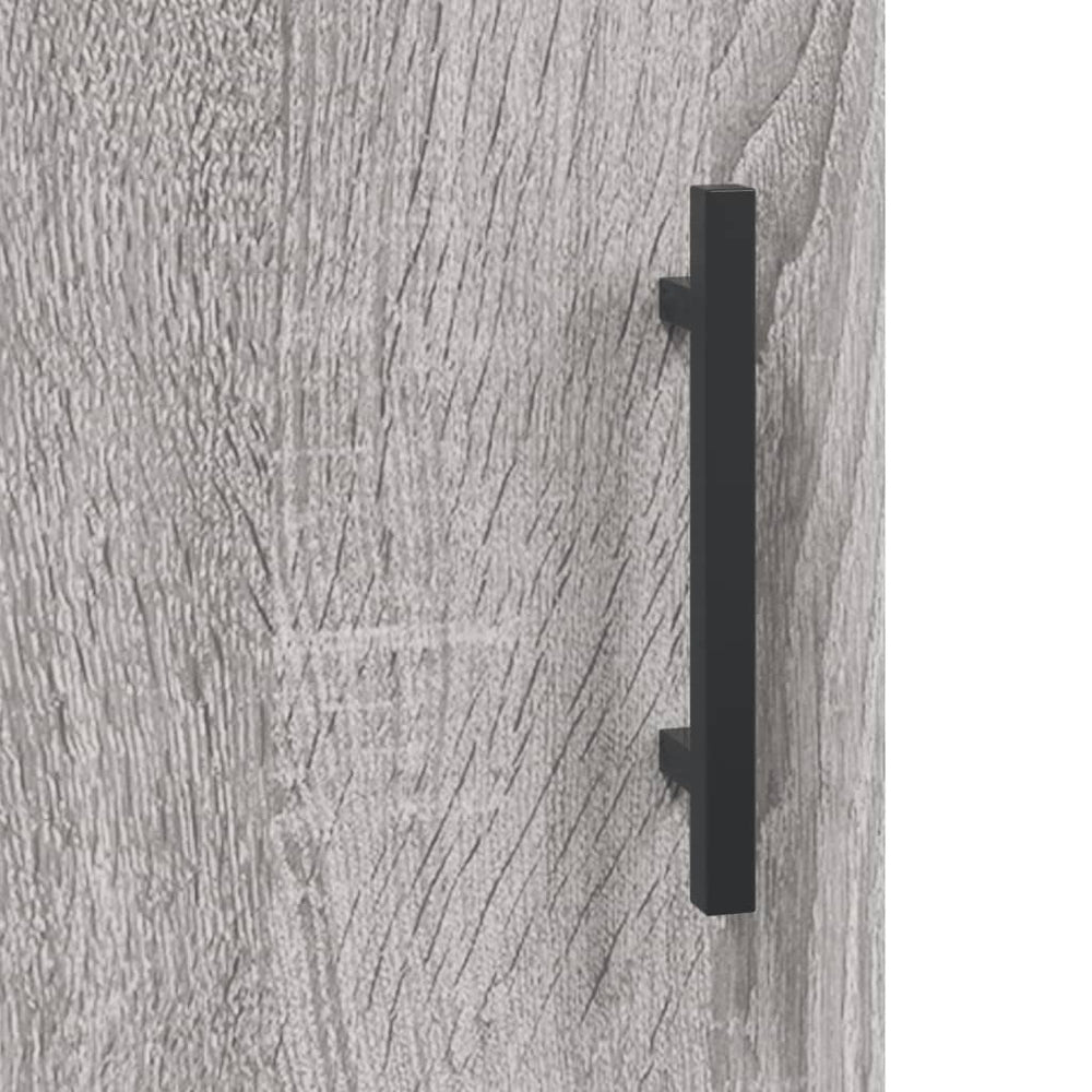 Nachtkastjes 2 st 40x40x50 cm bewerkt hout grijs sonoma eiken MeubelReus