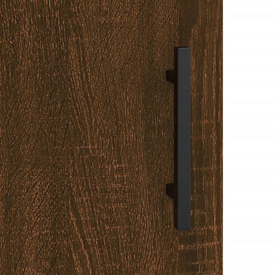Nachtkastjes 2 st 40x40x50 cm bewerkt hout bruin eikenkleur MeubelReus