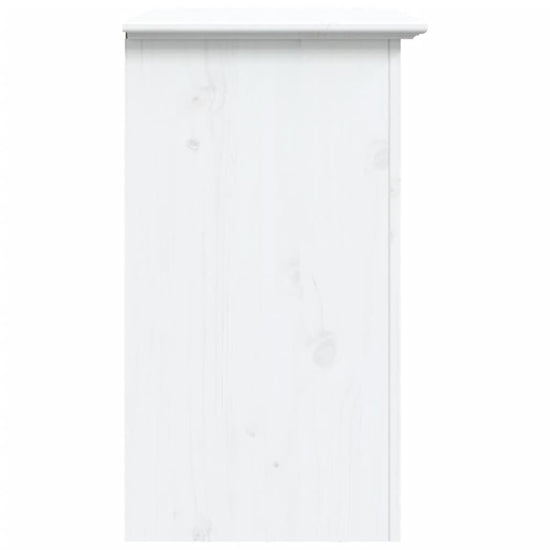 Nachtkastje BODO 53x38,5x66 cm massief grenenhout wit MeubelReus