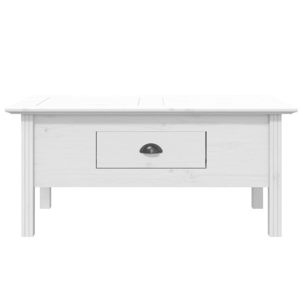 Salontafel BODO 100x55x45 cm massief grenenhout wit MeubelReus