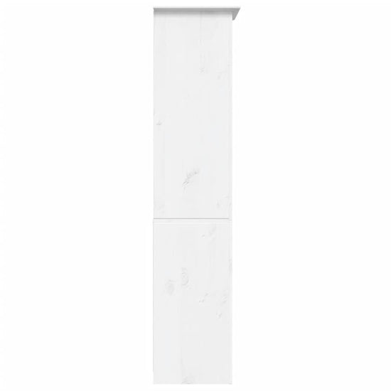 Boekenkast 5-laags BODO 80x38x180 cm massief grenenhout wit MeubelReus