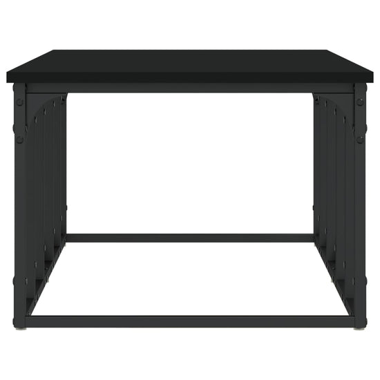 Salontafel 100x50x35,5 cm bewerkt hout zwart MeubelReus