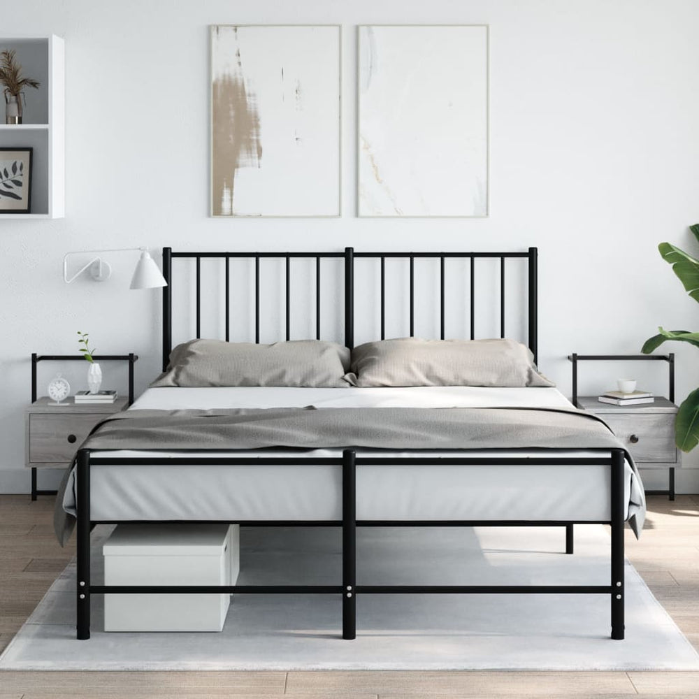 Nachtkastjes 2 st wandgemonteerd 35x30x51 cm hout grijs sonoma MeubelReus
