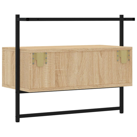 Tv-meubel wandgemonteerd 60,5x30x51 cm hout sonoma eikenkleurig MeubelReus