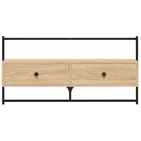 Tv-meubel wandgemonteerd 100,5x30x51 cm hout sonoma eikenkleur MeubelReus