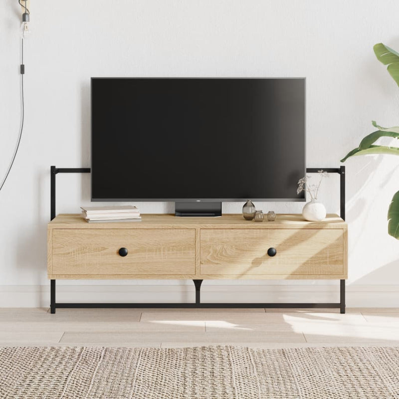 Tv-meubel wandgemonteerd 100,5x30x51 cm hout sonoma eikenkleur MeubelReus