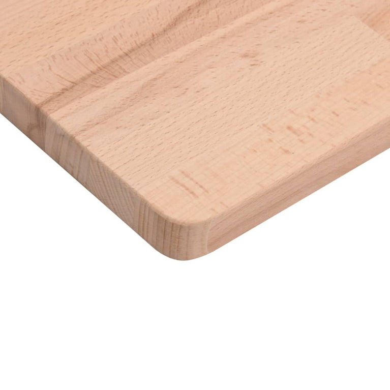 Wandschap 40x20x4 cm massief beukenhout
