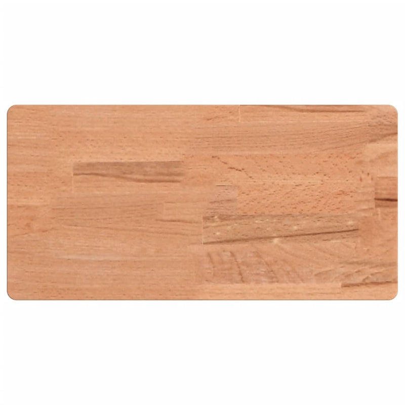 Wandschap 40x20x4 cm massief beukenhout