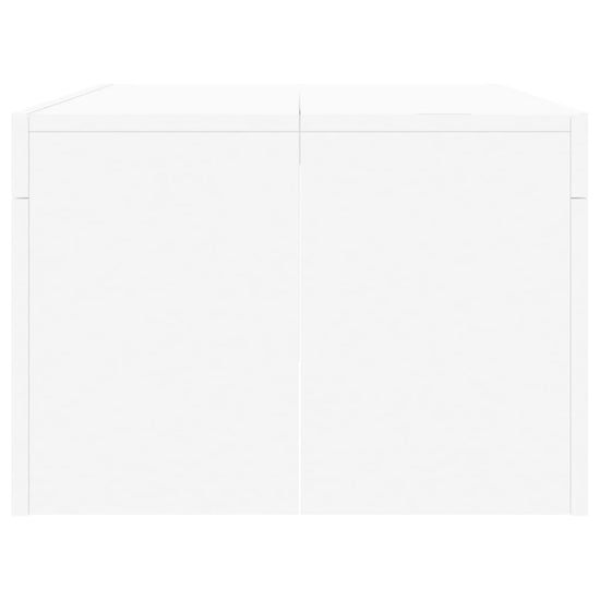 Salontafel 102x50x36 cm bewerkt hout wit MeubelReus