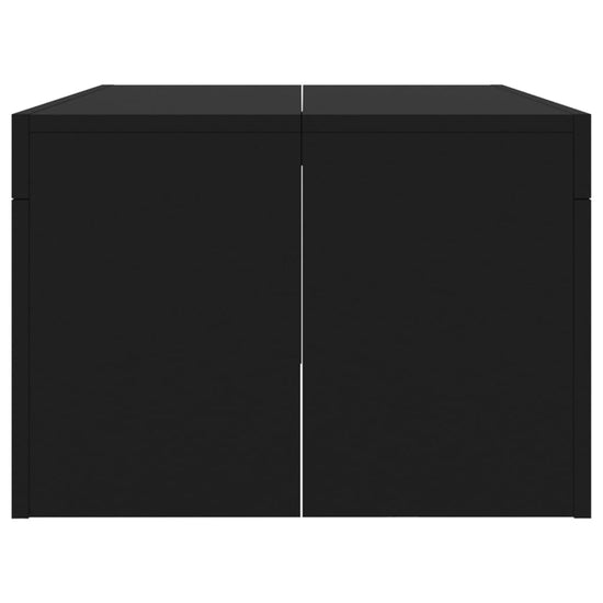 Salontafel 102x50x36 cm bewerkt hout zwart MeubelReus