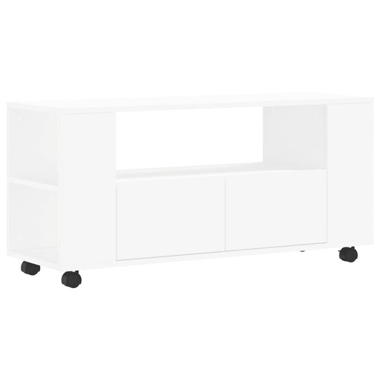 Tv-meubel 102x34,5x43 cm bewerkt hout wit MeubelReus