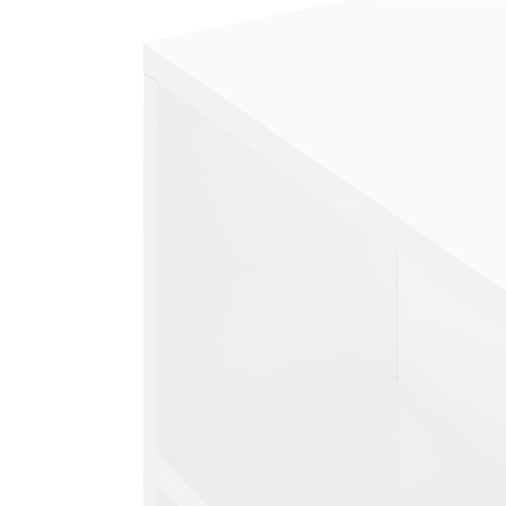 Tv-meubel 102x34,5x43 bewerkt hout hoogglans wit MeubelReus