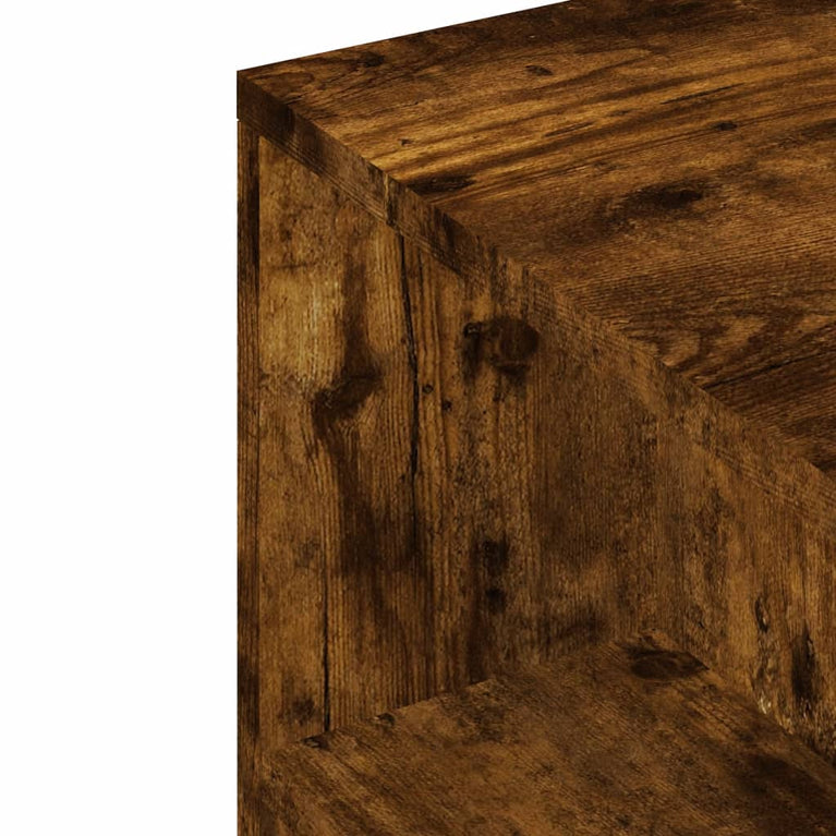 Tv-meubel 102x34,5x43 cm bewerkt hout gerookt eikenkleurig MeubelReus