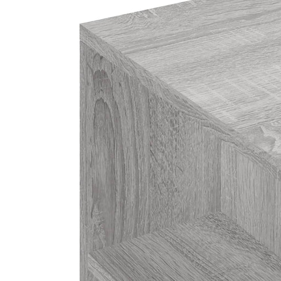 Tv-meubel 102x34,5x43 cm bewerkt hout grijs sonoma eikenkleurig MeubelReus