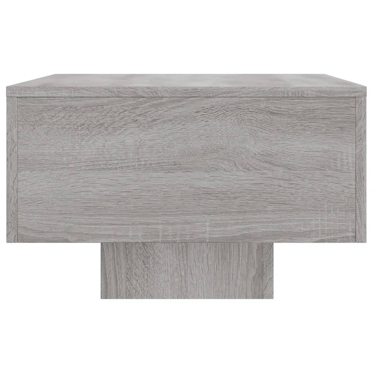Salontafel 100x49,5x31 cm bewerkt hout grijs sonoma eikenkleur
