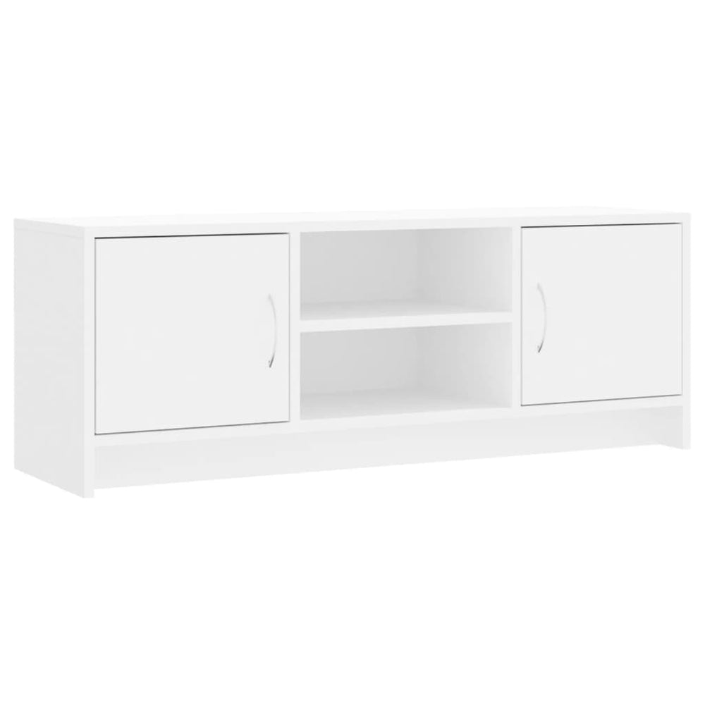 Tv-meubel 102x30x37,5 cm bewerkt hout wit MeubelReus