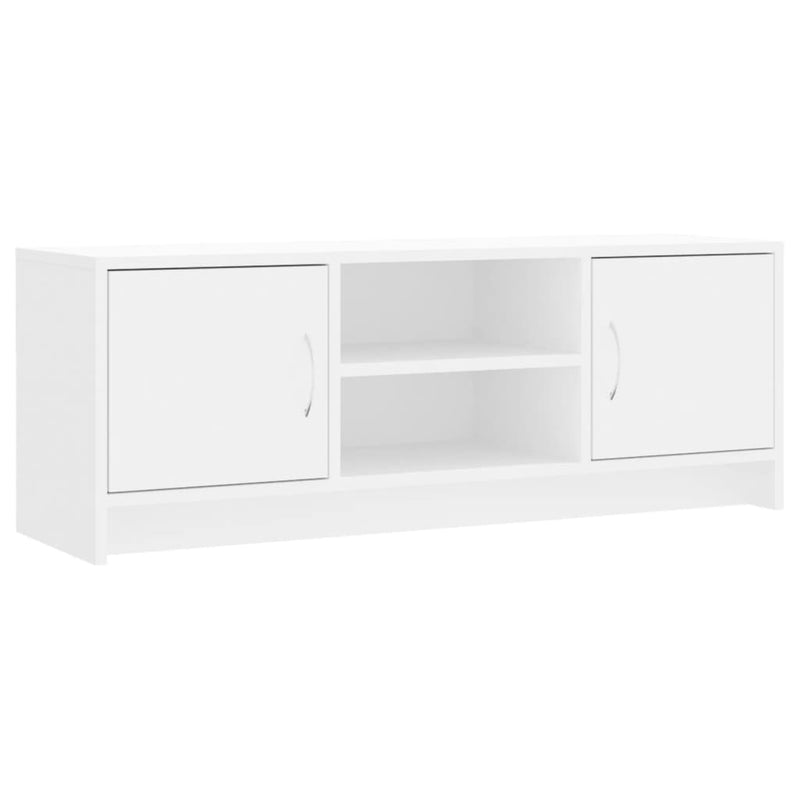 Tv-meubel 102x30x37,5 cm bewerkt hout wit MeubelReus